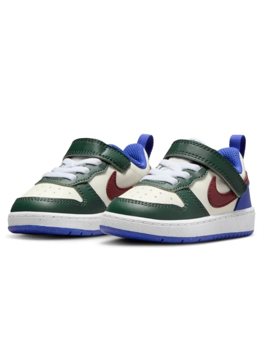 Nike Court Borough Low Recraft Velcro Sneakers Shoes Boys Little Kids. 13.